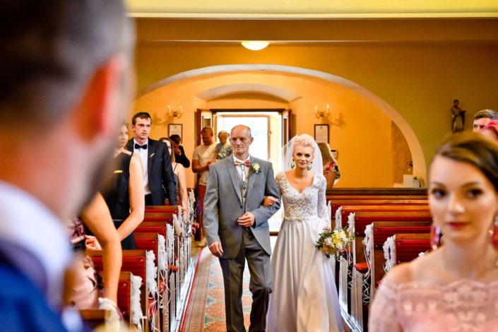 prichod nevesty svadobny fotograf cennik