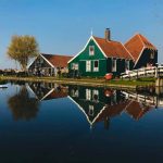 079 Holandsko Veterne mlyny Zaanse Schans